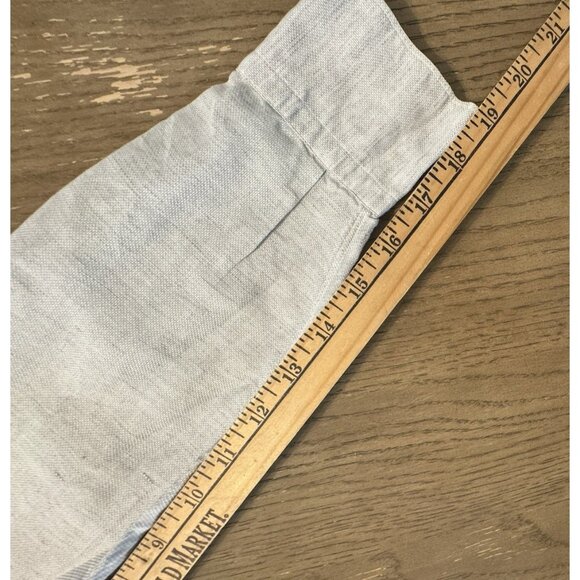 Eleventy Platinum Men Large Gray Linen Cotton Blend Italy Button Down Shirt - Picture 7 of 13